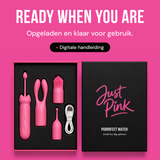 Ready when you are: opgeladen geleverd, met digitale handleiding