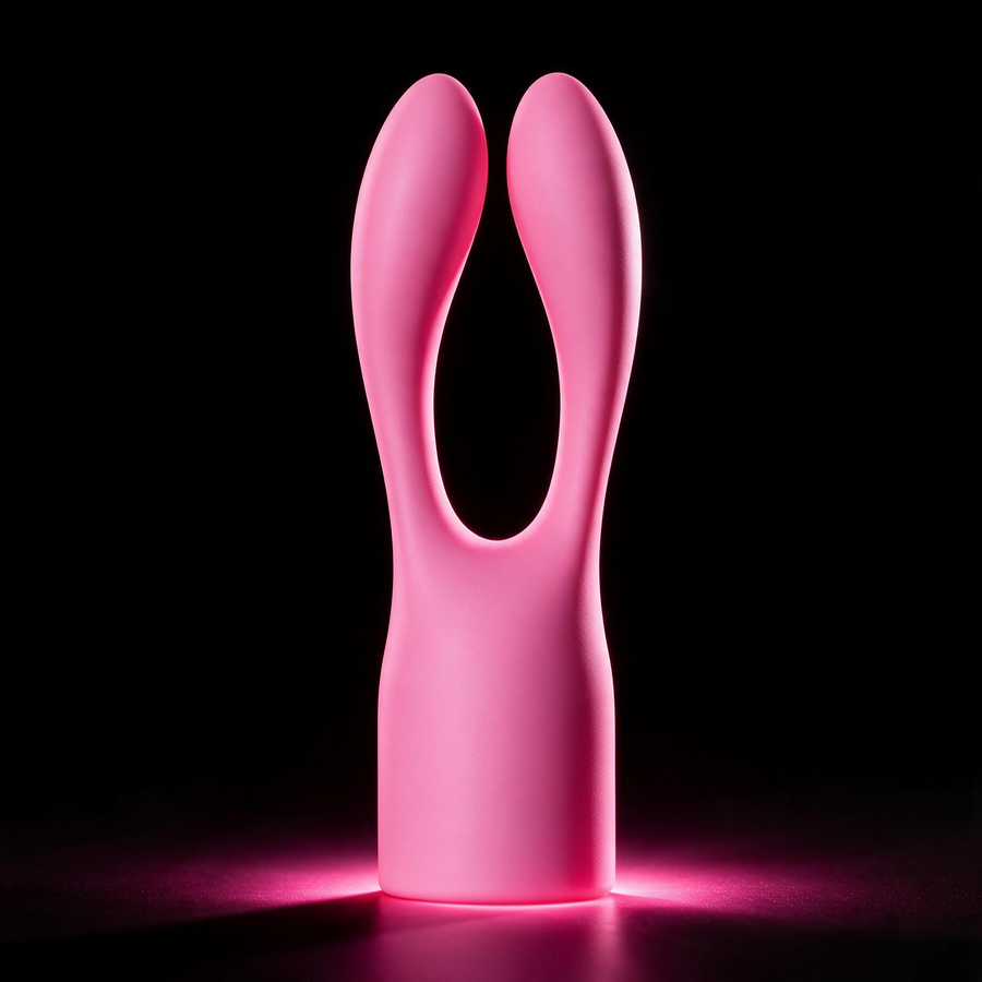 Purrrfect Match, het rabbit ears opzetstuk van dichtbij